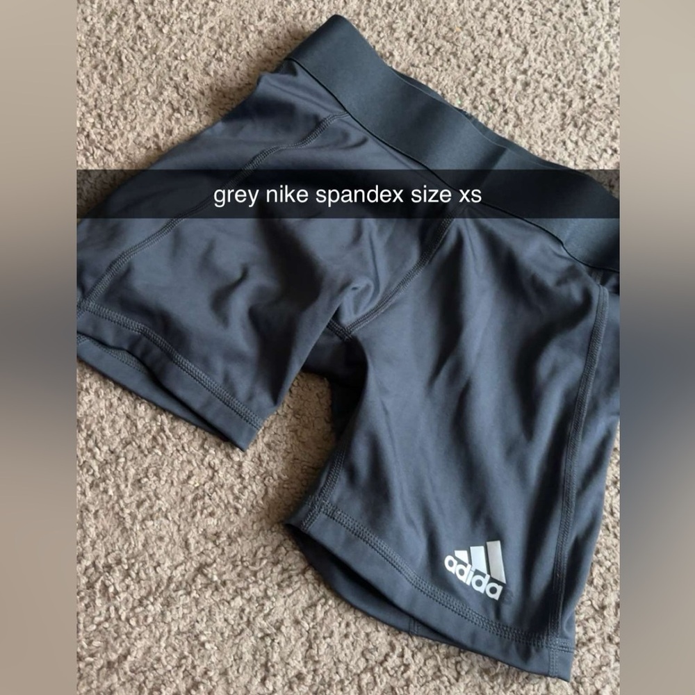 adidas grey spandex